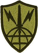 Information System Engineer Command OCP Scorpion Shoulder Sleeve Patch With Velcro